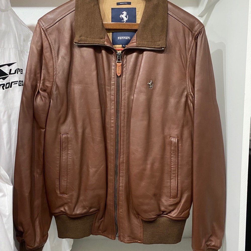 Ferrari Leather Jacket